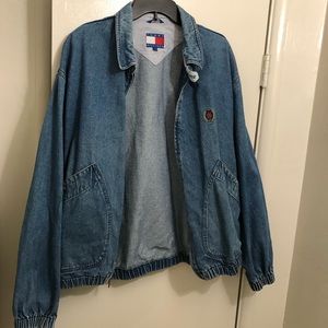 Tommy Hilfiger denim bomber jacket